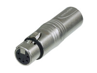 Neutrik NA3M5F DMX Adapter 5-pole female / 3-pole male Neutrik NA3M5F DMX Adapter 5-pole female / 3-pole male